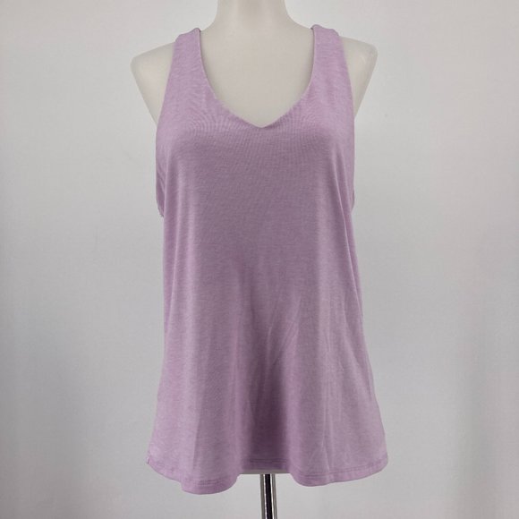 Athleta Tops - Athleta Top Essence Cross Back Tank V Neck Medium
